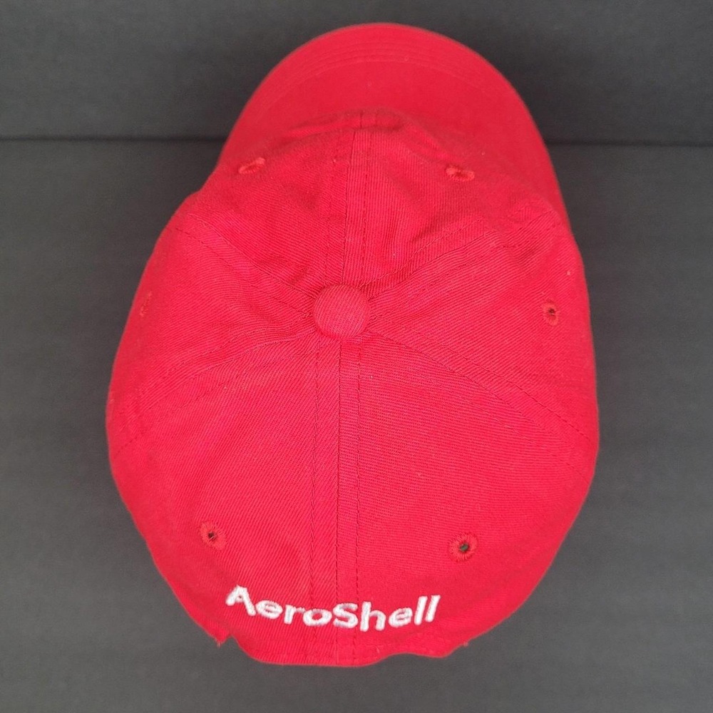 Shell AeroShell Red Strapback Hat Cap America - Picture 5 of 8